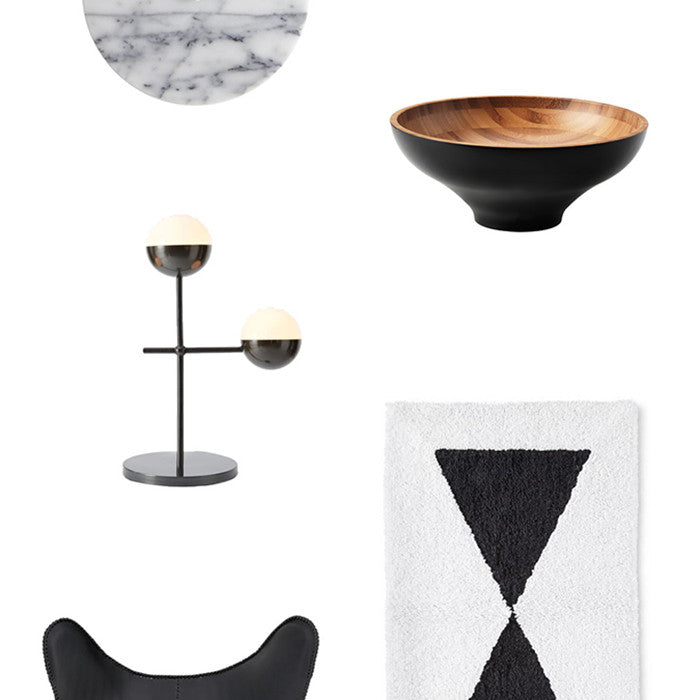 Inspired By: Graphic Black & White