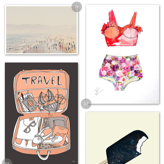 Gallery Wall: Summer Vacation