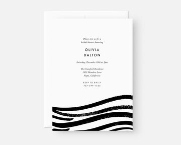 Swell Invitation - Black