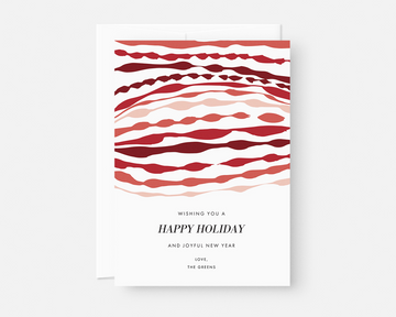 Ripple Holiday Card - Red
