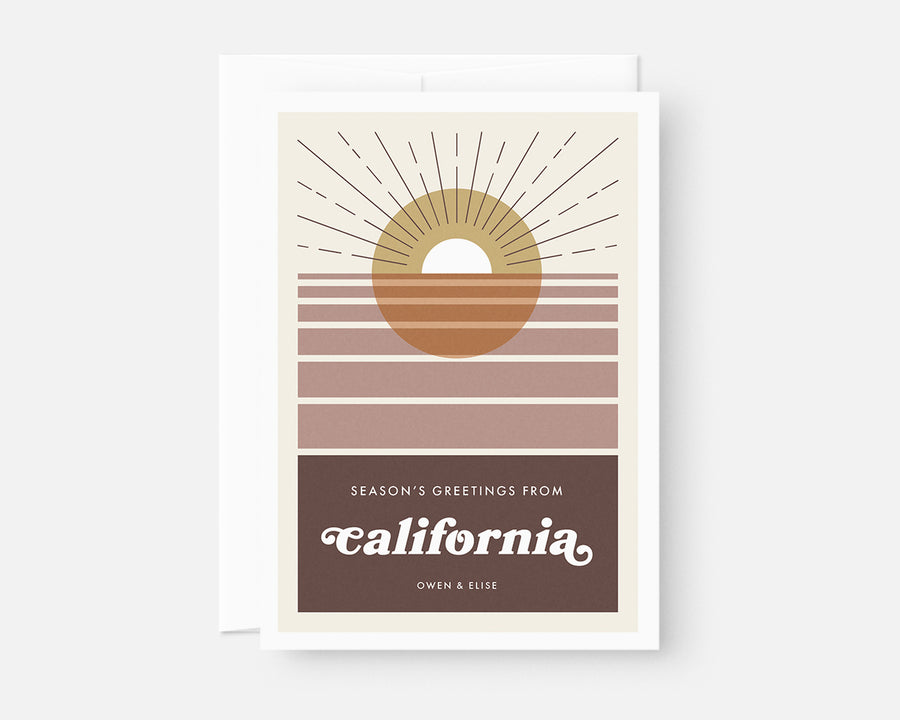 California Holiday Card