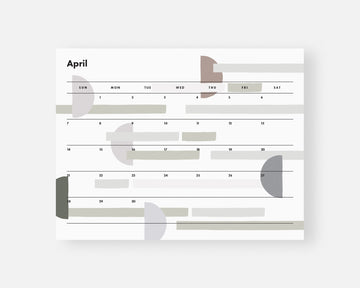 April 2019 Calendar