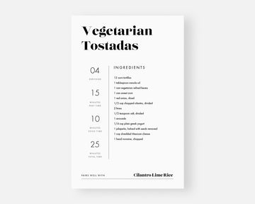 Recipe Card Template