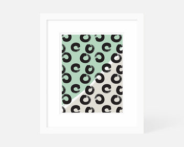 Circles Art Print