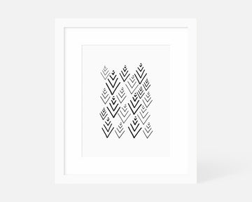 Evergreen Art Print - Black