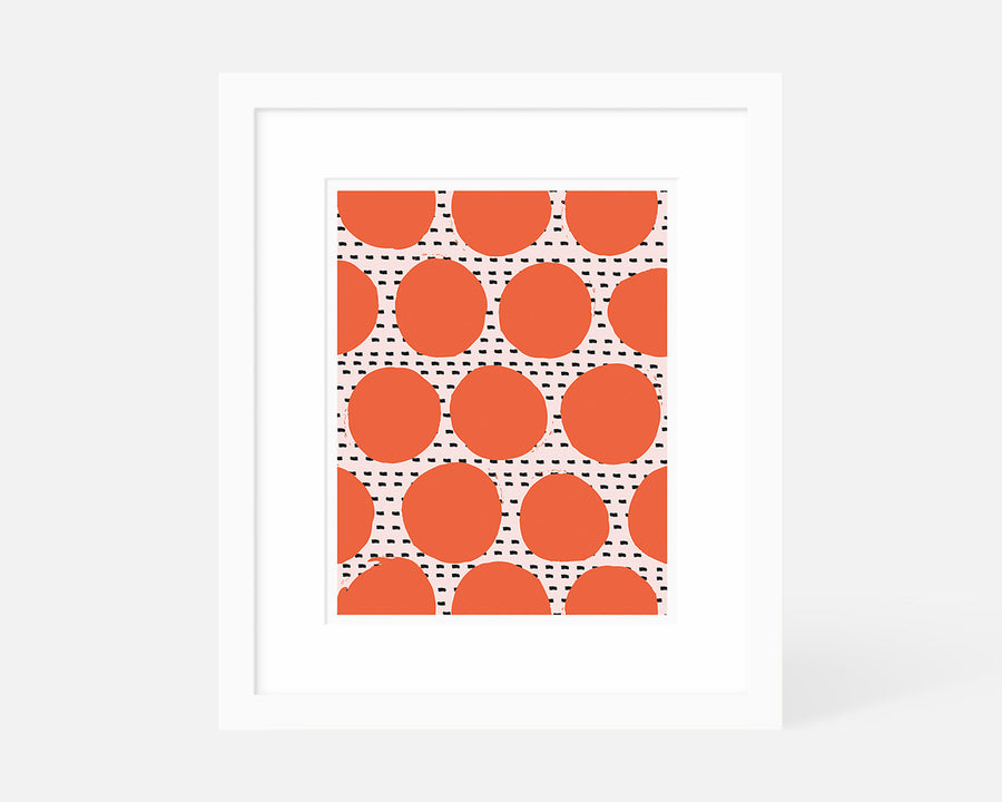 Large Dot Art Print